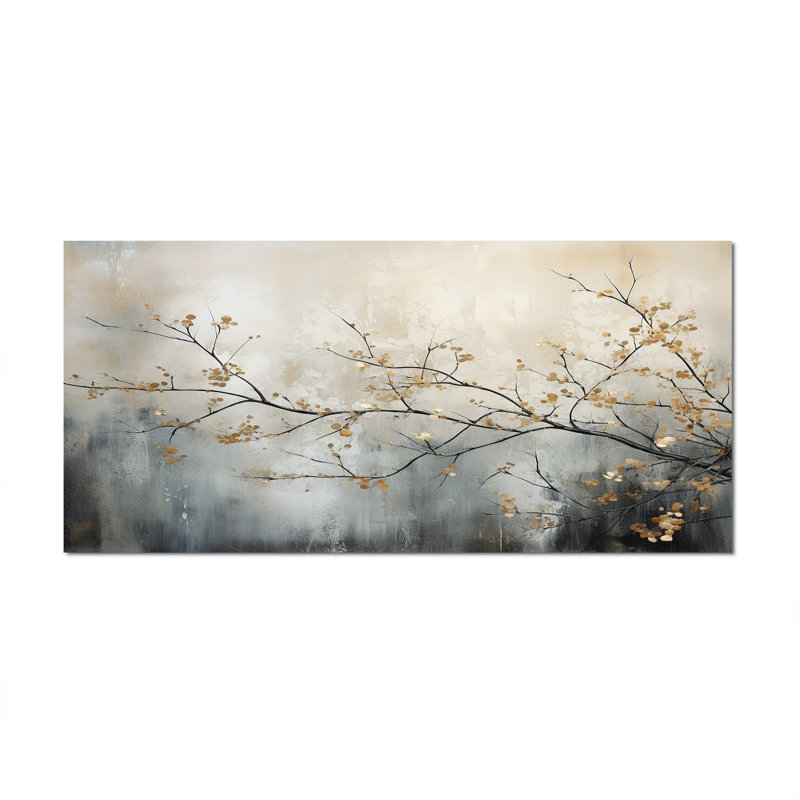 Arbre monochromes éthéré Reverie I - art mural arbre monochrome, impression murale arbre de couleur douce, Toile tendue