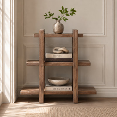 Hudson Ferry Wood Accent Table - Dirftwood