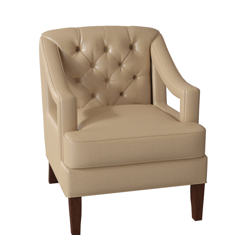 Armchair, Grayson Charcoal, Burnished Brown