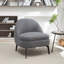 Fauteuil demi-tonneau rembourré Bula-1780695514