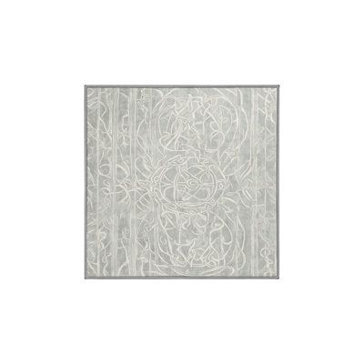 Machine Washable Gray Area Rug
