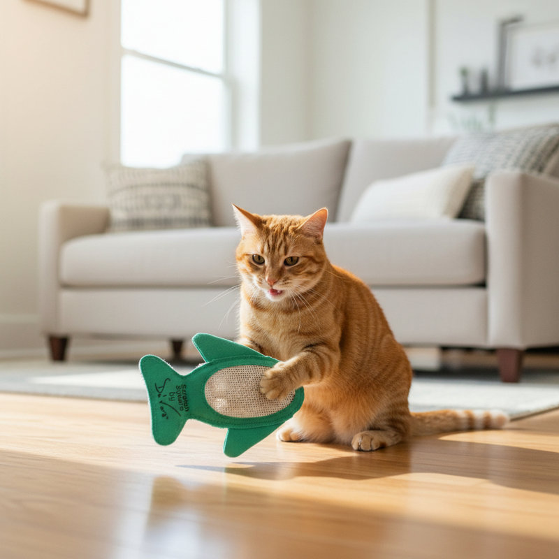  Jouet à gratter un chat félin