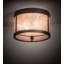 Kinnerly Mica Flush Mount