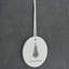 Carley Our First Christmas Circle Shaped Ceramic Ornament