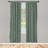 Microfiber Floral Semi-Sheer Rod Pocket Curtain Panels-61298406-61937501