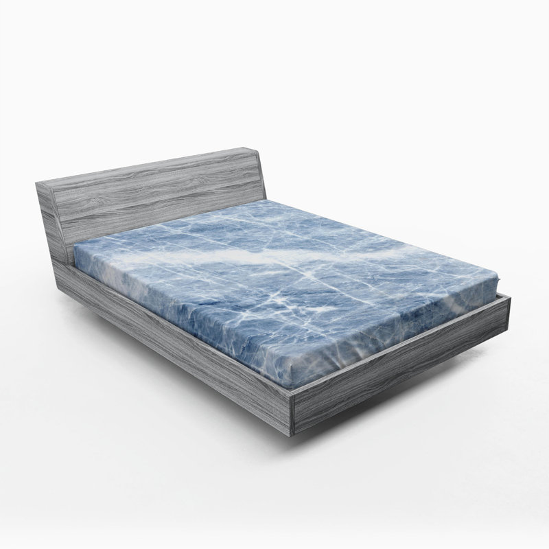 Microfiber Abstract Fitted Sheet, Queen Fitted Sheet