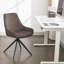 Chaise de bureau rembourrée à dossier haut pour bureau et salles de conférence (ensemble de 3)-120641226