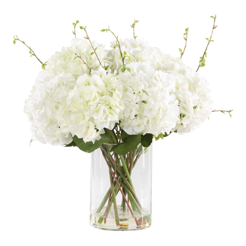 Centre de table hortensia Uttermost Anastasia