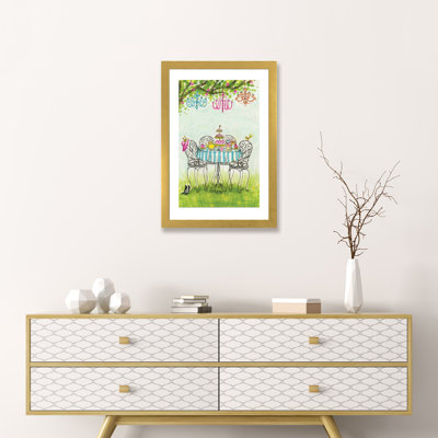 Art de jardin tea party