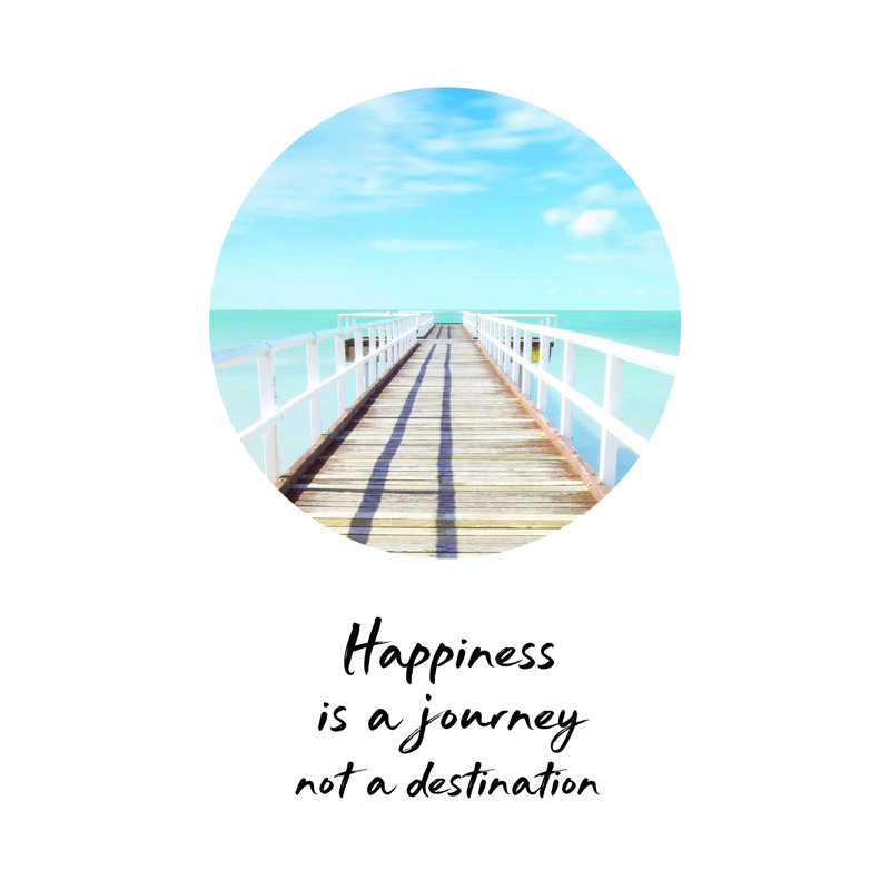 Happiness on Beach - Photographie sur toile tendue, H 16 po x l 12 po