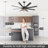  65 Inch Farmhouse Ceiling Fan With Lights & Remote Control, Quiet Reversible Dc Motor, Wooden Blades, Glass Lampshade - Ideal For Bedroom, Living Room, Dining Room