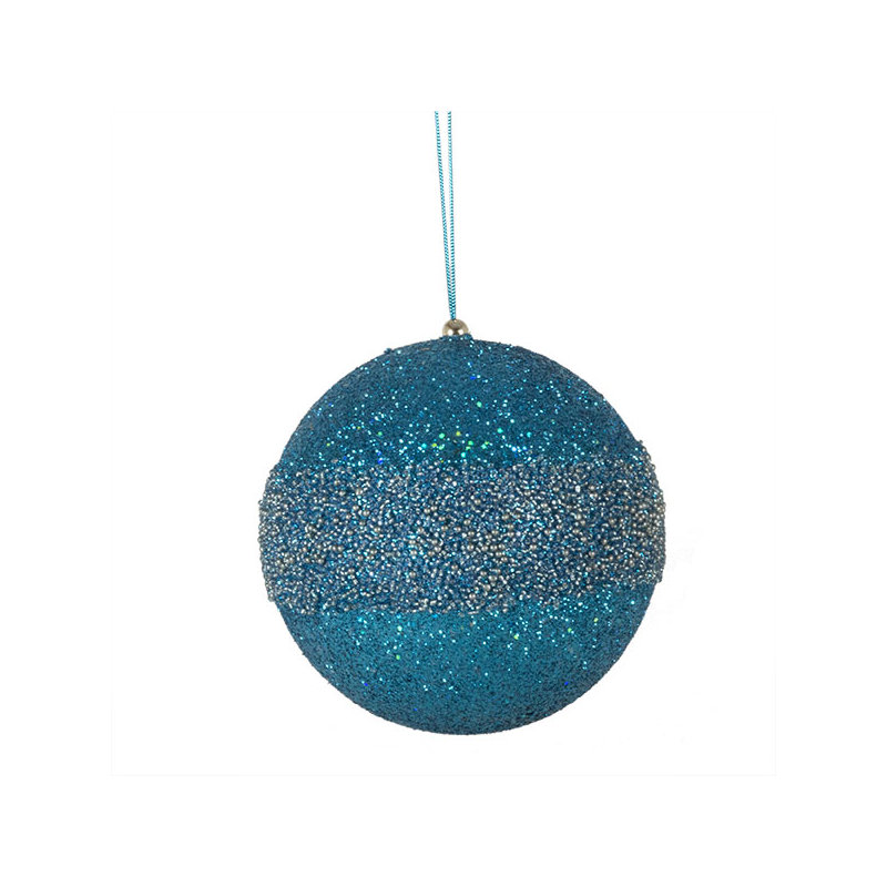 Bauble, 17.5cm H x 17.5cm W x 17.5cm D, Turquoise