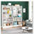 6-Tier  Library Bookshelf With Storage For Living Room, Office, Bedroom-296014-296008