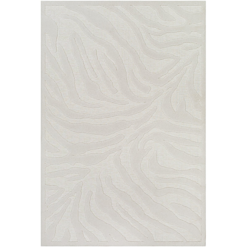 Cuda Modern Boho Cream Area Rug, Rectangle 200 x 275cm