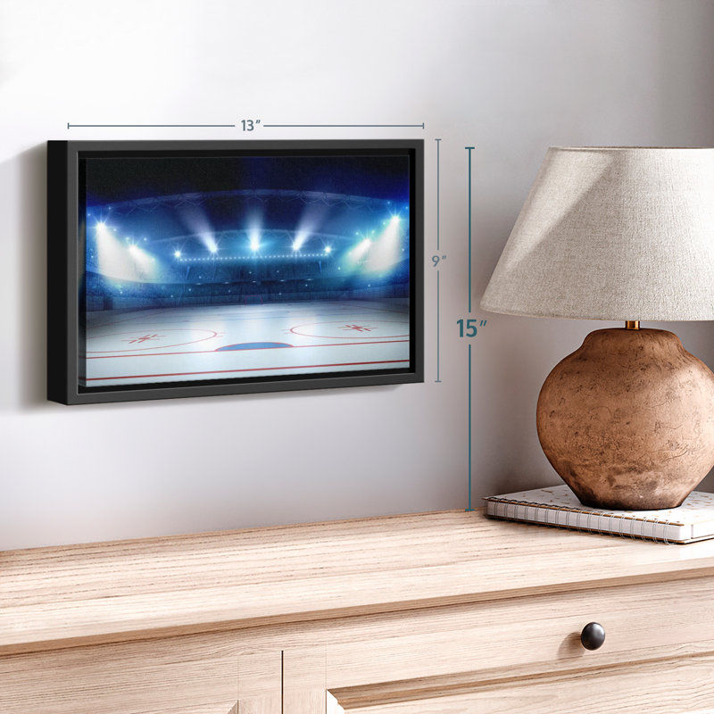 «Hockey Stadium», reproduction sur toile, H 9 po x l 13 po