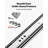 Heavy-Duty Drawer Slides, 22 inch 250 lbs with Lock Side Mount Rails, 3-Fold Full Extension Ball Bearing Rails, 1 Pair, Kitchen, Workbench, RV, Carbon Steel, Featuring Screws & Nuts