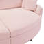 Très grand canapé-lit double rembourré de 102,3 po avec siège profond, ports USB et coussins décoratifs pour salon-315553907