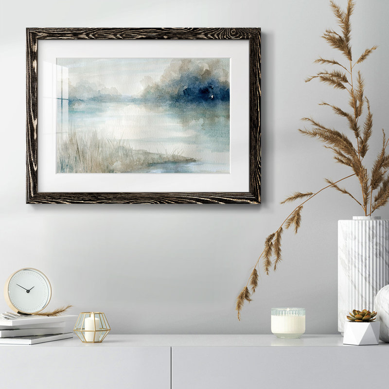 Still Still Waters, Noir, H 14 po x l 20 po x P 1,5 po