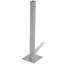Panneaux de clôture composites gris H 73,86 po x l 281,5 po