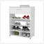 White Shoe Rack With 1-Drawer
