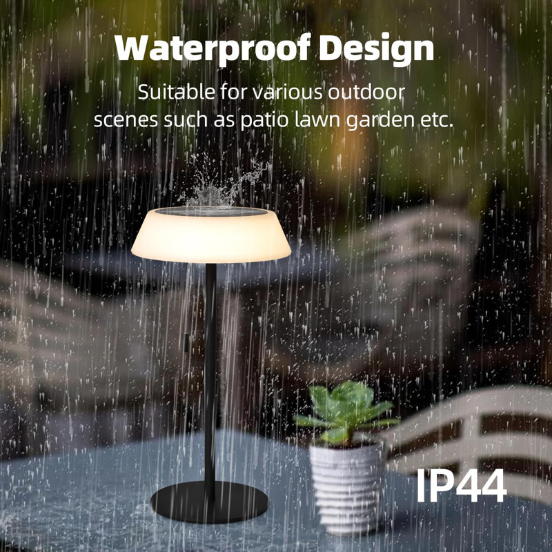 Solar LED Outdoor Table Lamp Waterproof