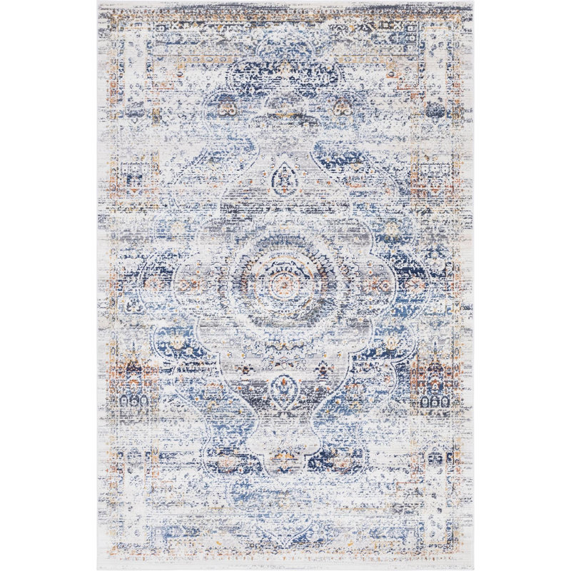 Oriental Indoor Rug, Rectangle 5'1" x 7'10"