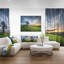 Green Grass Field in Sardinia - Reproduction de photo sur toile tendue-19241988