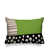 Chartreuse / noir / blanc cassé