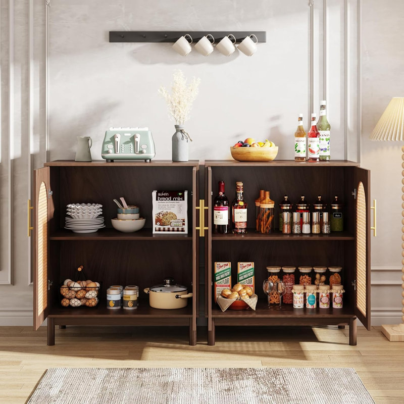 Buffet en rotin