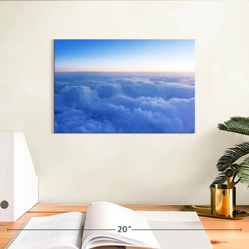 Alvord Blue Sky Clouds, 8" H x 12" W