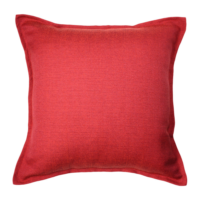 Ansley Square Pillow Cover, 43 x 43 cm, Red