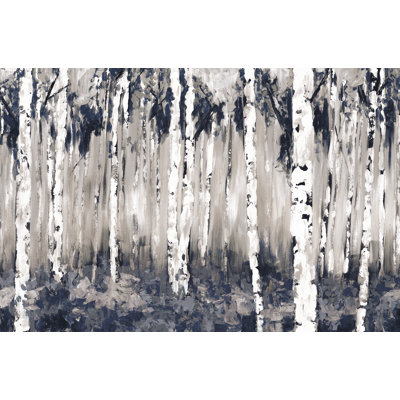 " Navy Birch Trees "