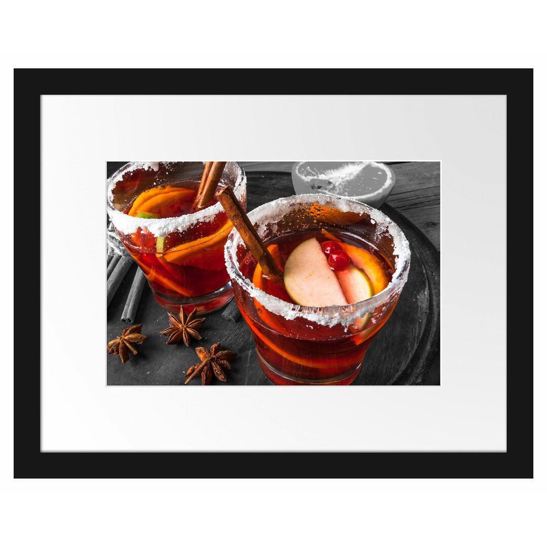 Gerahmter Fotodruck Winter Punch Bowl