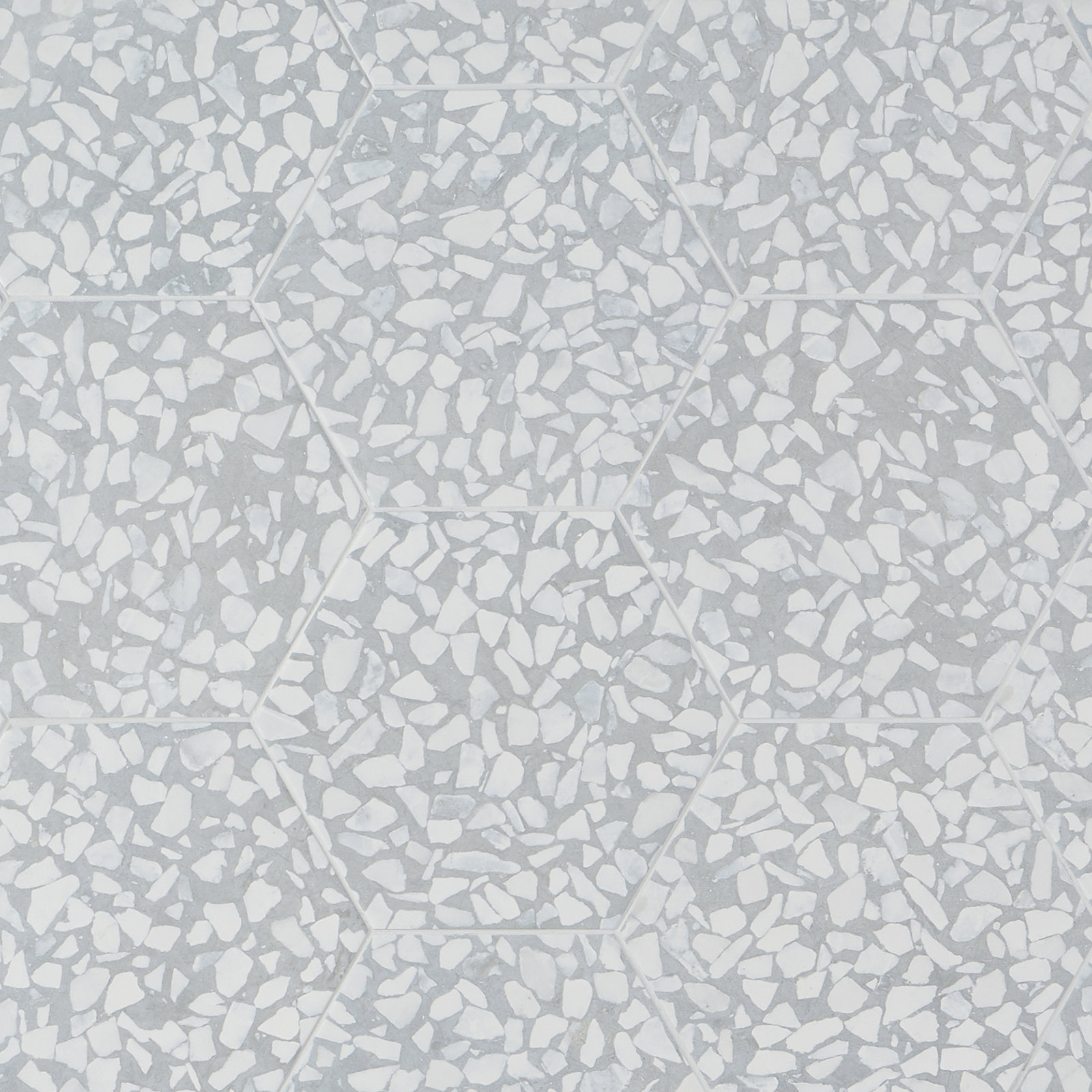 Jurassic Hex 9" Porcelain Tile, Slate