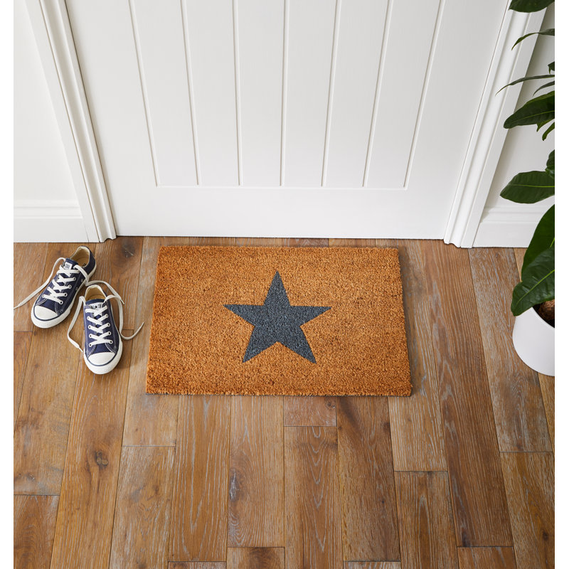 Shonda Non-Slip No Pattern Doormat
