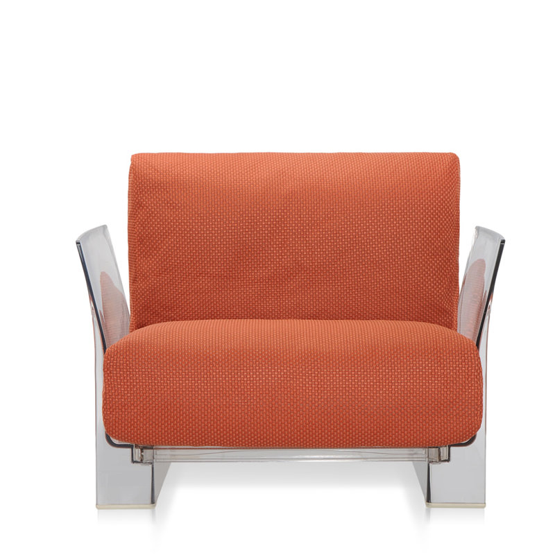 Pop Outdoor Lounge Chair, Ikon Arancio