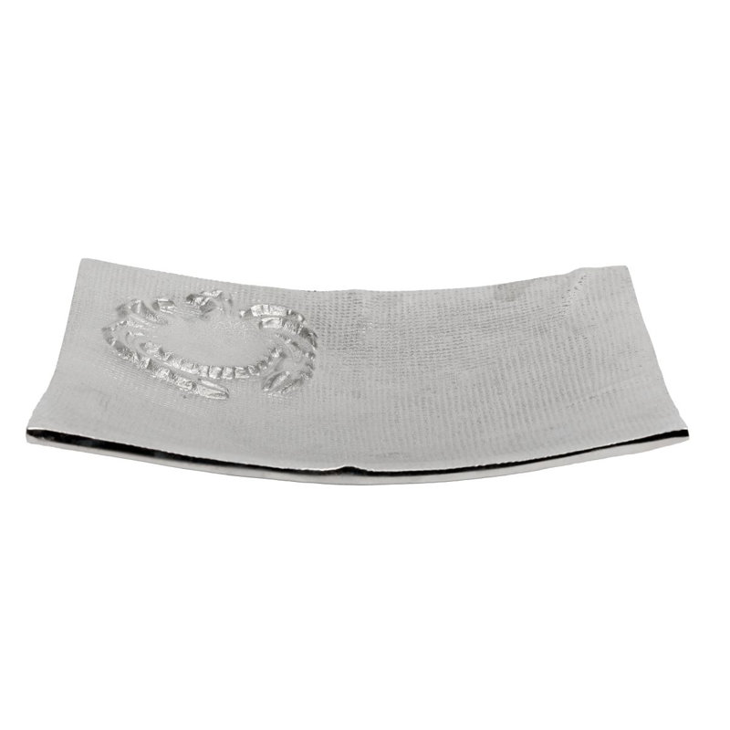 Grand plateau à crabes, L 11,75 po x l 11,75 po x H 3 po