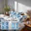 Ensemble de literie 5 pièces Boho - Ensemble de housse de couette et coussin décoratif contemporain-124289306