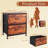 Non-Woven Fabric Nightstand, Small Dresser