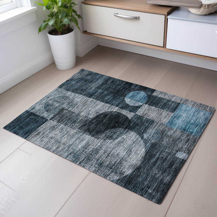 Premium Machine Washable Konopka AMF1114 Geometric Rug
