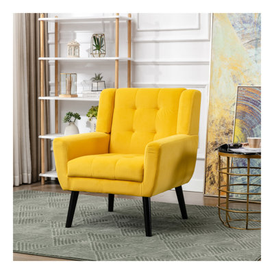 Chaise de chambre à coucher avec accoudoirs noirs, moderne et ergonomique