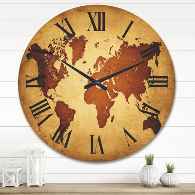 Solid Wood Wall Clock