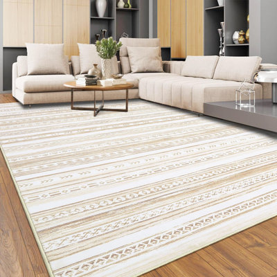 Machine Printed Area Rug