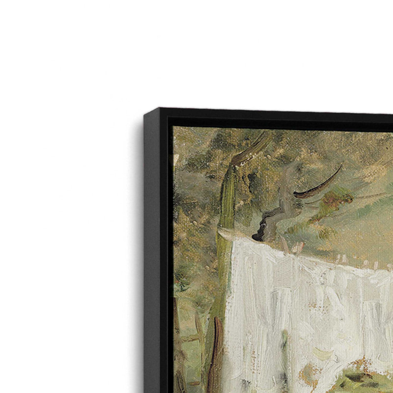«Laundry Day I» par lettres et doublure imprimée à la machine, H 12 po x l 18 po, Noir