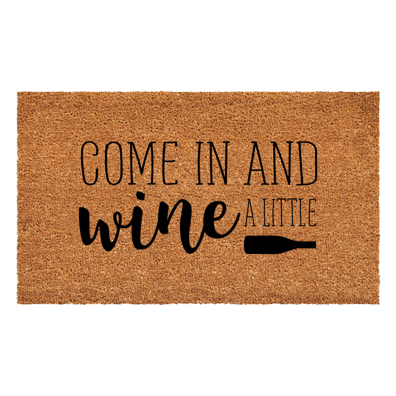 Paillasson Wine A Little, L 36 po x L 72 po