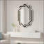 Miroir pour salle de bain, miroir de meuble-lavabo moderne