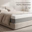 Matelas pour canapé en mousse multi-couches de 14 pouces de qualité supérieure avec refroidissement avancé et soutien zoné ergonomique pour un confort et une durabilité accrus