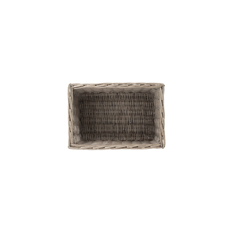 Wicker Storage Basket, 25cm W x 37cm D