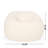 Kavel 3 Foot Rounded Bean Bag