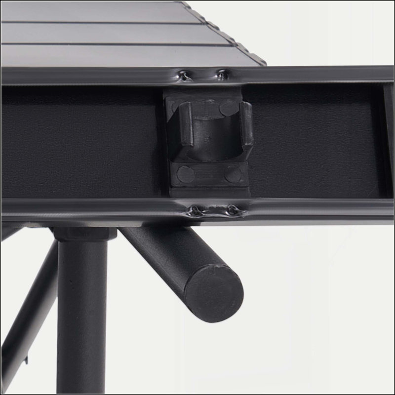 Table de camping pliante en aluminium